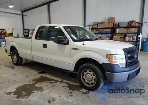 2014 Ford F150 Super Cab из США, поврежденный, VIN 1FTFX1CF1EKG53329